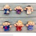 Guaishou 2 Families 12 Piece Dolls Family Members Finger Cloth Velvet Puppets Story Set Style for Children Shows Playtime Schools Party B07K6BL7R5